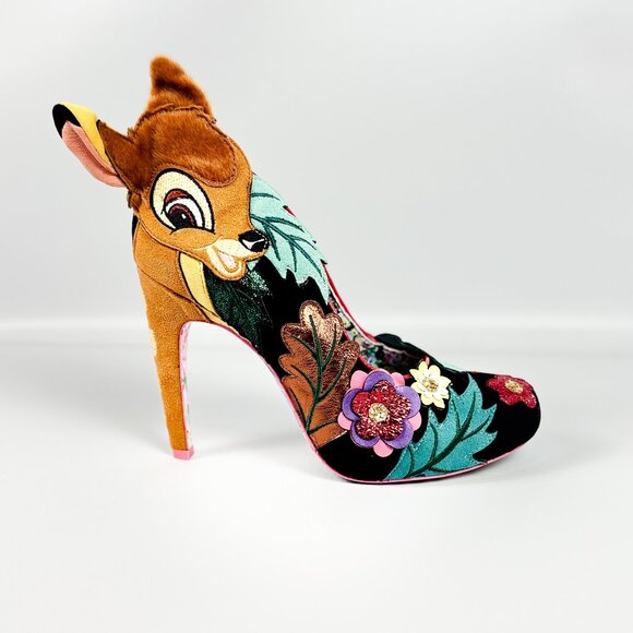 Irregular Choice x Disney Bambi Prince of the Forest Heels – Size 39 / UK 6 - Picture 1 of 8